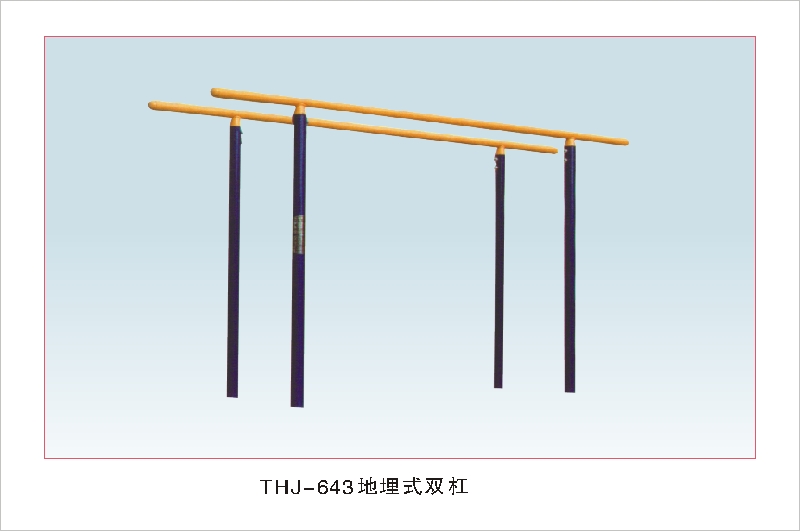 THJ-643地埋式双杠