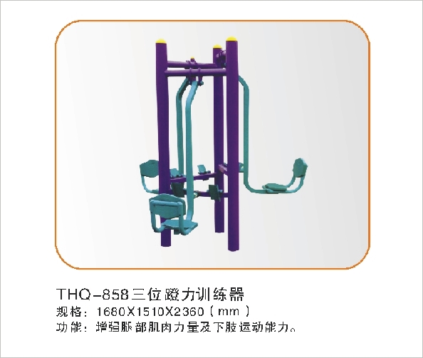 THQ-858三位蹬力训练器